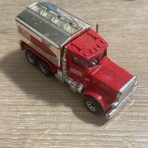 Vintage Matchbox Peterbilt Getty Diecast Gas Tanker Truck Made In Macau 1981